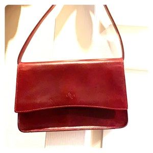 Monsac red handbag